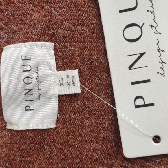 Pinque colorful striped long sleeve crewneck sweater, size XL, NWT - Picture 4 of 9